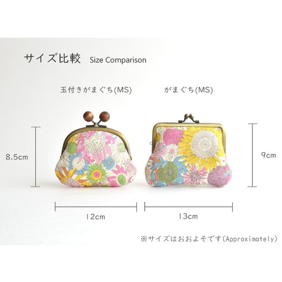 口金包 - Candy frame purse(MS) Liberty "Poppy's Meadow" [066] 第6張的照片