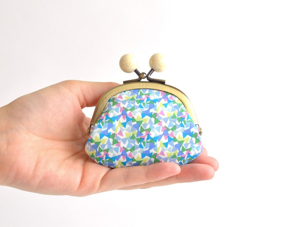 Candy frame purse(S) - Liberty "Fluttering" Blue[913] 第1張的照片