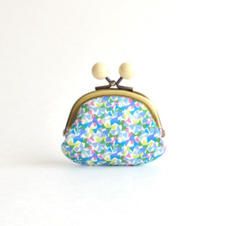 Candy frame purse(S) - Liberty "Fluttering" Blue[913] 第2張的照片