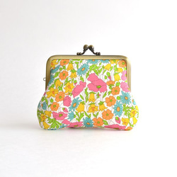 口金包 Frame purse(MS) - Liberty "Poppy and Daisy" Yellow [977] 第2張的照片