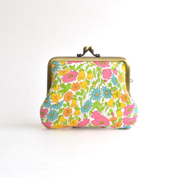 口金包 Frame purse(MS) - Liberty "Poppy and Daisy" Yellow [977] 第3張的照片