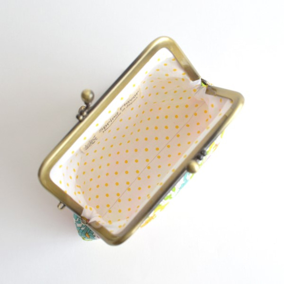 口金包 Frame purse(MS) - Liberty "Poppy and Daisy" Yellow [977] 第5張的照片