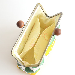 口金包 - Kiss lock cosmetic pouch (L) Lemon [206] 第6張的照片