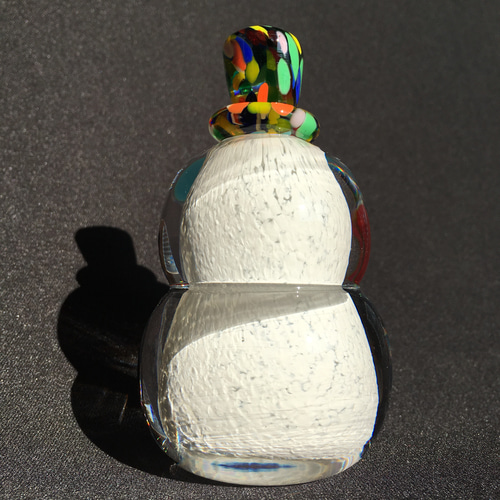 Snow Man⛄ガラス雪だるま その他置物 YUGEN GLASS 通販 345401