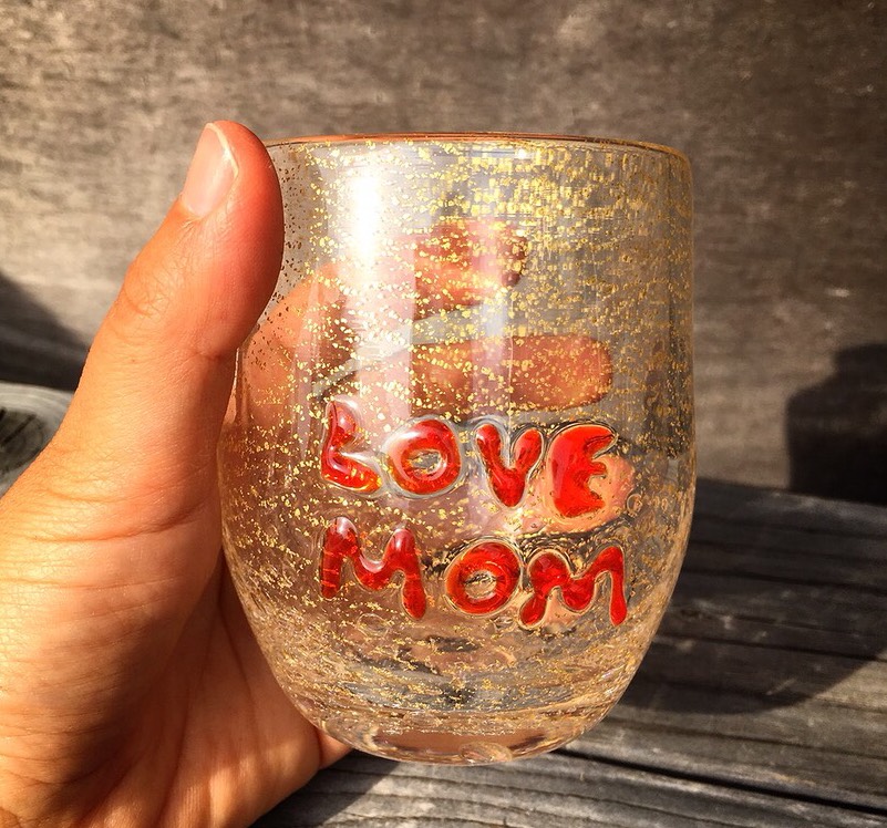 LOVE MOM/金箔