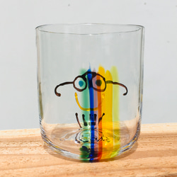 虹色 Papa Smile Glass 5枚目の画像