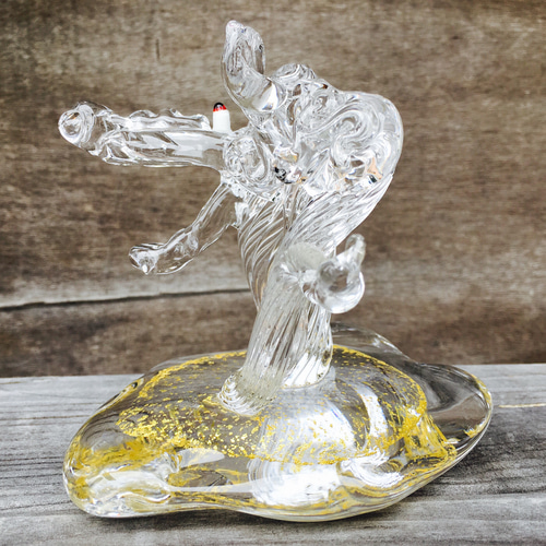 白龍』/ガラスの龍/オブジェ/縁起物 その他置物 YUGEN GLASS 通販