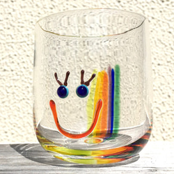 虹色 Girl Smile Glass 1枚目の画像