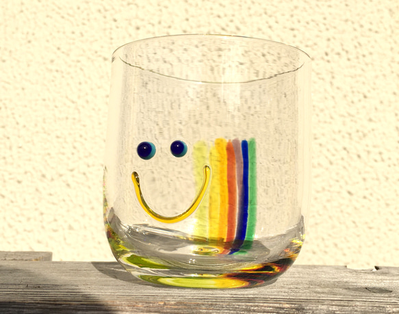 虹色Baby Smile Glass 2枚目の画像