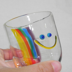 虹色Baby Smile Glass 3枚目の画像