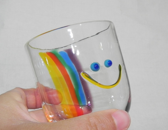 虹色Baby Smile Glass 3枚目の画像