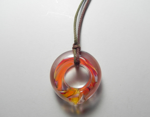 Glass Pendant『◯まる』（太陽） 1枚目の画像