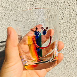 虹色 Girl Smile Glass 2 3枚目の画像