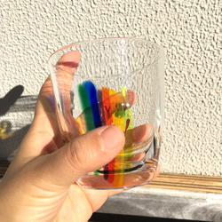 虹色 Girl Smile Glass 2 4枚目の画像