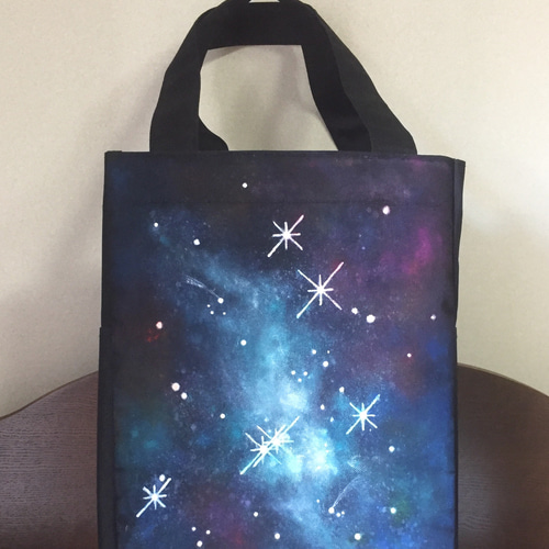 [新品] 宇宙柄トートバッグ 宇宙柄トートバッグ(送料無料) トートバッグ Fantastical K 通販