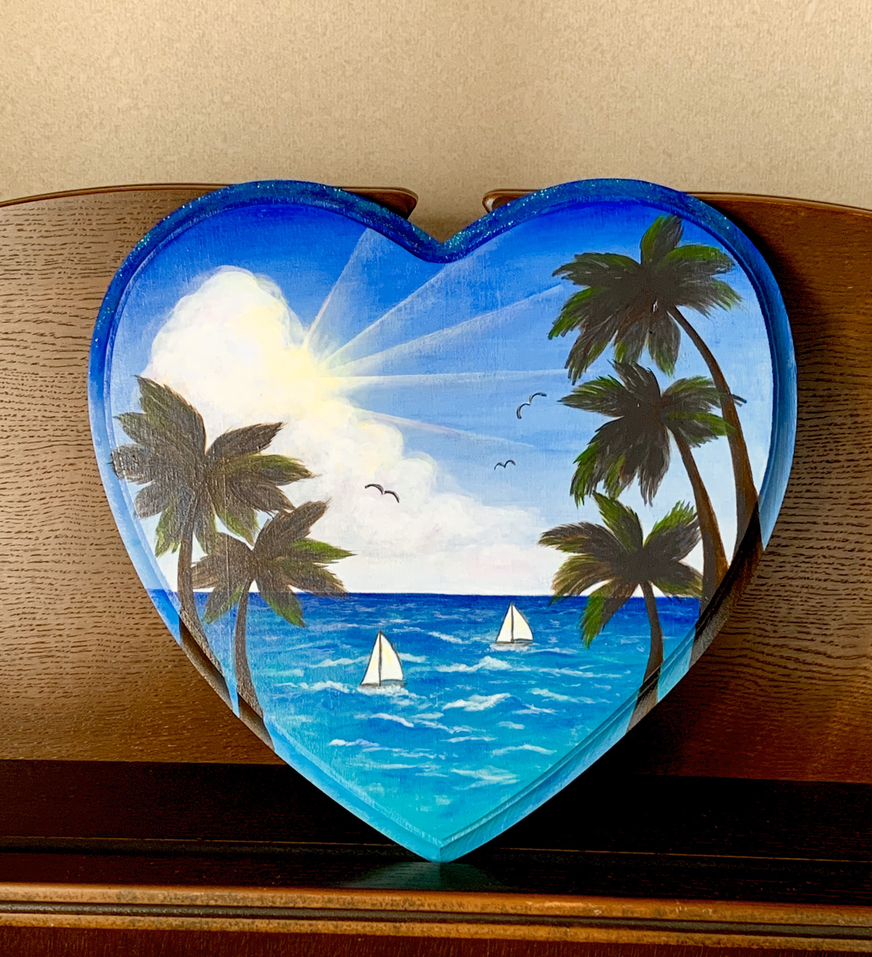 Sea Breezeの壁飾り(手描き1点もの)