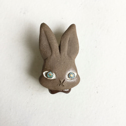 陶瓷胸針 Kenji 的兔子 第1張的照片