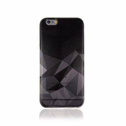iPhone6 / 6S清除軟袋的幾何圖案的黑色 第2張的照片