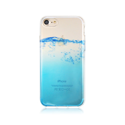 iPhone 6 / 6s / 7/8 Splashing Pattern Mat透明軟包 第3張的照片