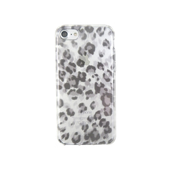 iPhone 6 / 6s / 7/8豹紋智能手機的設計閃耀的透明軟包 第1張的照片