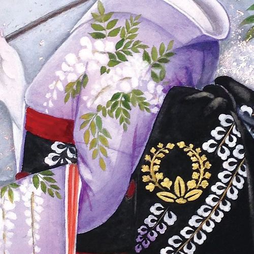 藤娘 絵画 しま 通販 1681285｜Creema(クリーマ)