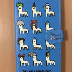 【送料無料】tears nappiness『alpaca24』手帳型スマホケース全4色 4枚目の画像