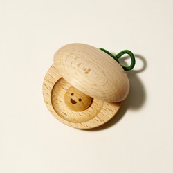 シェル（SHELL）グリーン　／　カスタネット 2枚目の画像