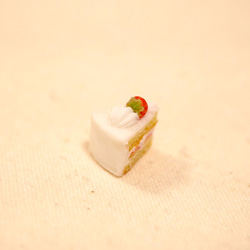 ショートケーキのイヤリング-mini- 3枚目の画像