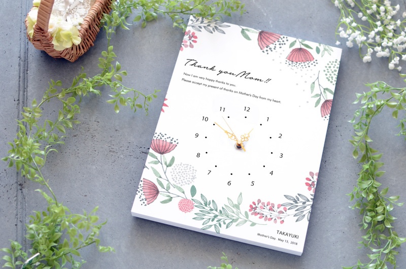 新築祝いや各種お祝いに♪メッセージとともに贈る時計のギフト