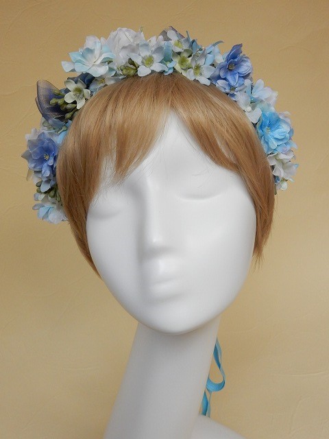 The Blue Fantasy ヘッドドレス (ｱｰﾄﾌﾗﾜｰ)