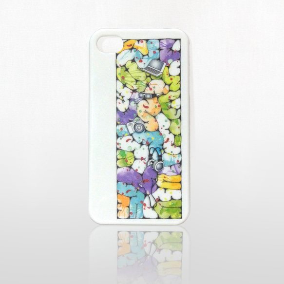 オリジナル iPhone4/4(S) case  (the pieces of the future) 2枚目の画像