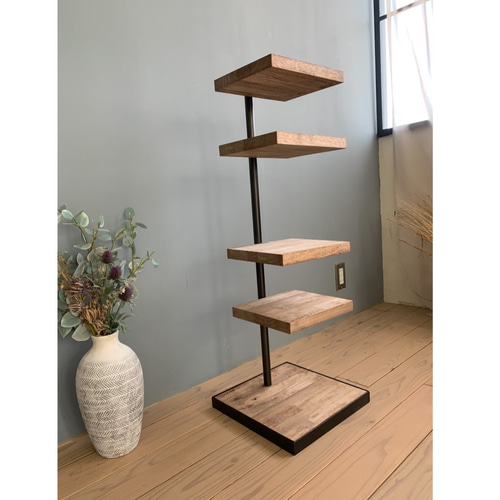 ◇Dayto掲載商品◇360度回転シェルフ 観葉植物 インテリア