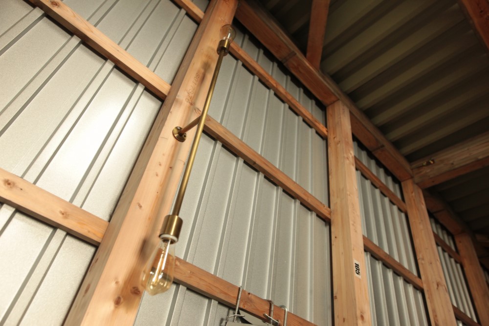 ペンダント照明　真鍮古美色仕上げ　アンティーク　エジソン球  店舗  リビング  洗面  真鍮  ブルックリン