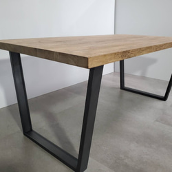 マットグレーでアイアンな丸棒鉄脚♪ 100×100×650mm ねじれ型 4脚 マットグレーでアイアンな丸棒鉄脚♪ 100×100×650mm ねじれ型 4