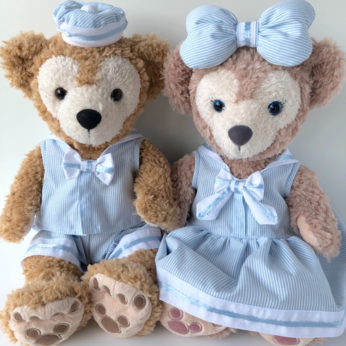 シェリーメイSサイズ（43cm）ノースリーブワンピース（セーラー