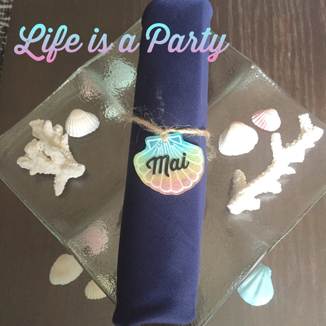 プラスチックネームプレート〜席札30個セット〜