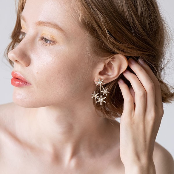 JENNIFER BEHR Saros 喋れ Earring シルバー【美品】