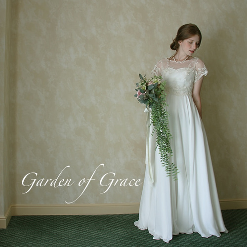 Garden of Grace ファーボレロ - ウェディングドレス