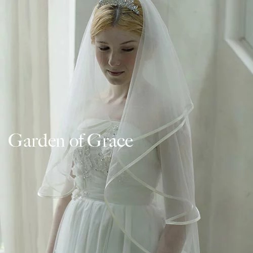 ブライダル ウェディング パイピングサテンのベール フェイスアップベールに最適1.5m【クラウスサテン ベール 】日本製