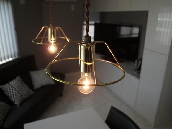 レトロポップ ペンダントライト レトロポップ 70年代 鉄製 ペンダントライト オレンジ×ホワイト