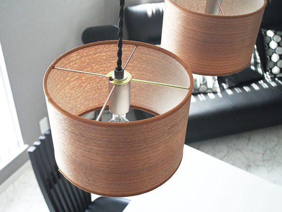 ペンダントライト　Joule　木製　突板　モダン　シンプル　LED対応 4枚目の画像