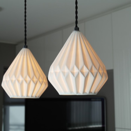 ペンダントライト Doris 磁器 陶器 モダン シンプル LED対応