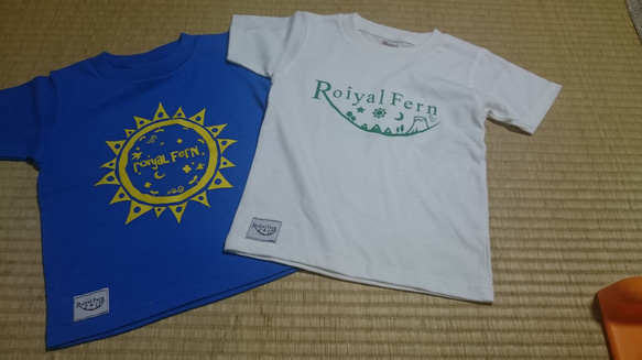 子供Tシャツ☆roiyalfernロゴ☆ 4枚目の画像