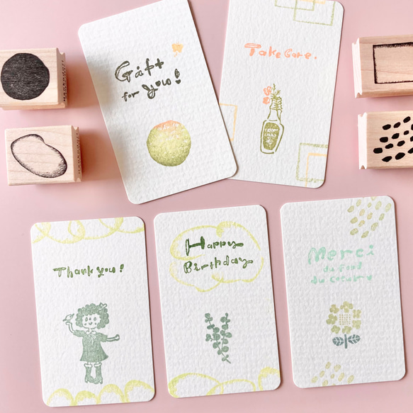 想要添加一點（一個）圖案時使用的橡皮圖章 第4張的照片