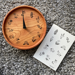 [訂做] 森野之館 櫸木小型掛鐘 [新增圖案] 第2張的照片