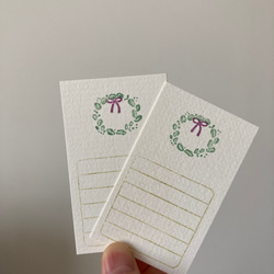 [40% 折扣] 草冠 [橡皮圖章] 也非常適合聖誕花環 第2張的照片