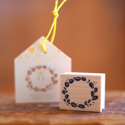 [40% 折扣] 草冠 [橡皮圖章] 也非常適合聖誕花環 第1張的照片