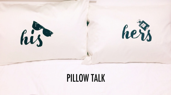 his&hers PILLOW CASE 1枚目の画像