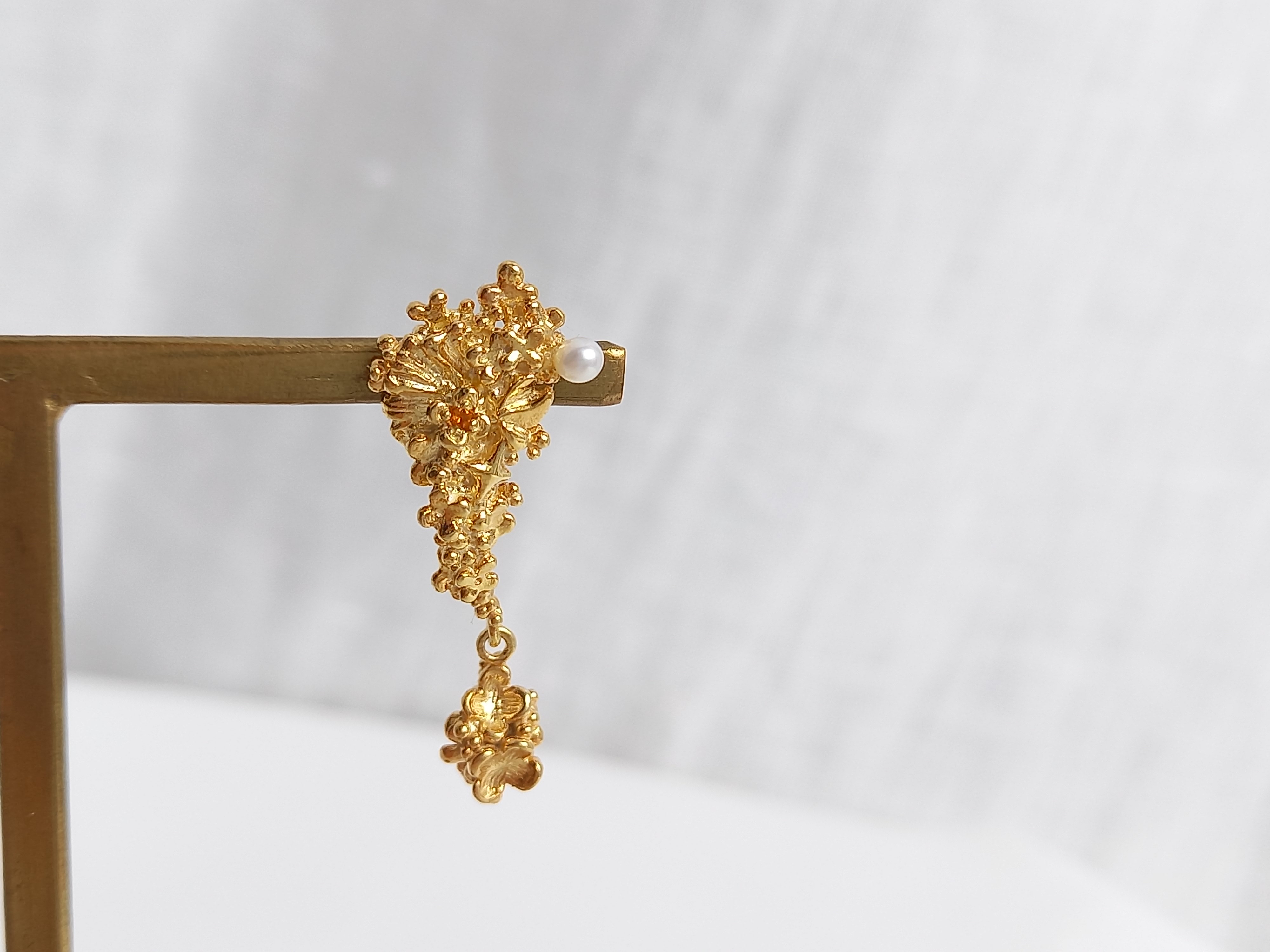 金木犀の香り　ピアス