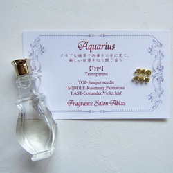 12星座フレグランス 【MY AMULET】(5ml）Aquarius〜水瓶座〜 1枚目の画像
